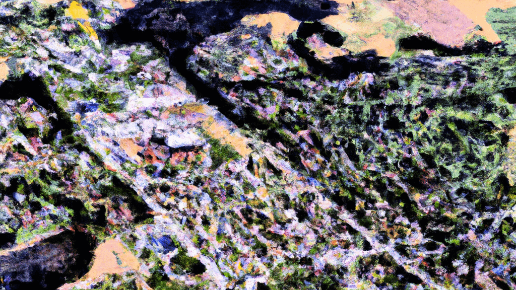 Prince George, Virginia painted from the sky