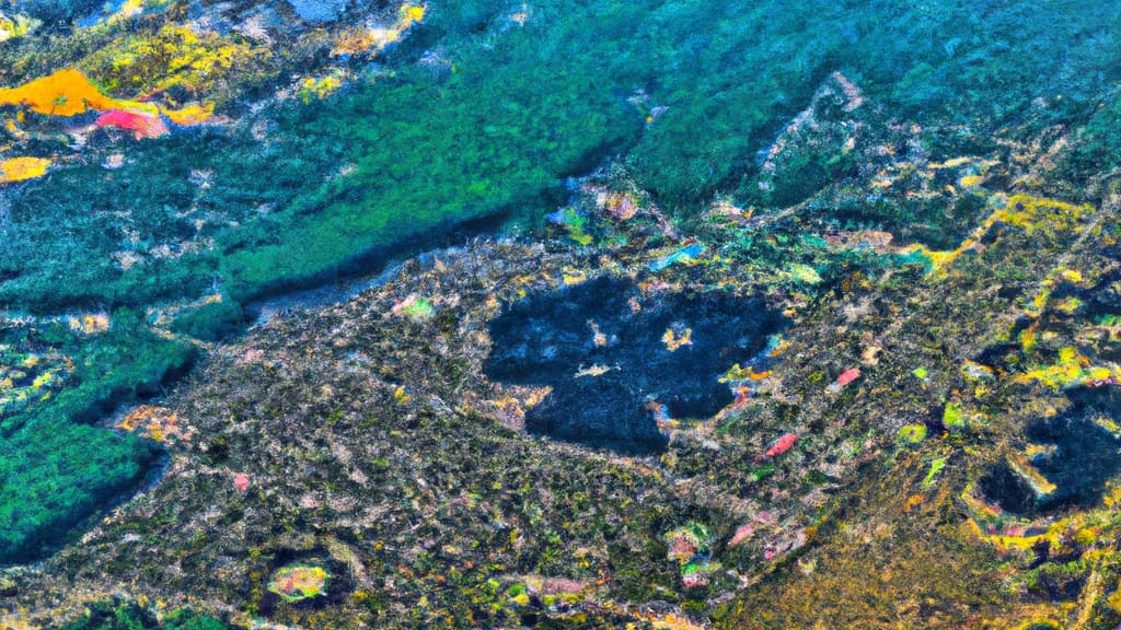 Fort Meade, Florida painted from the sky