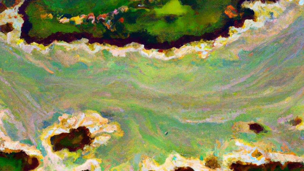 Jupiter, Florida painted from the sky