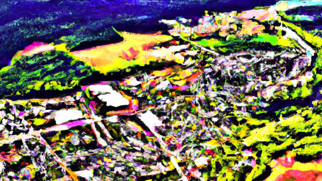 Millbrook, Alabama painted from the sky