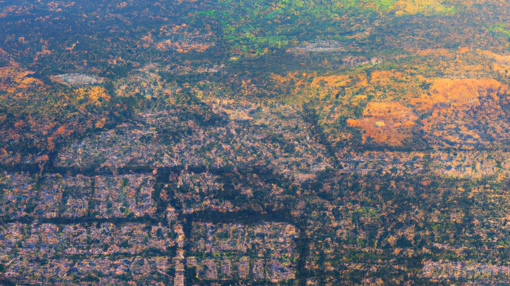 National City, California painted from the sky