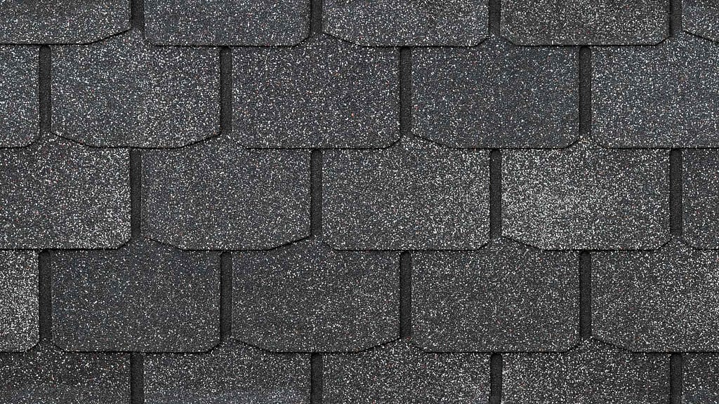 Designer Asphalt Shingles up close