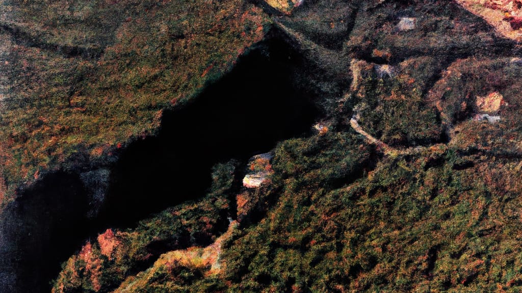 Midland, North Carolina painted from the sky