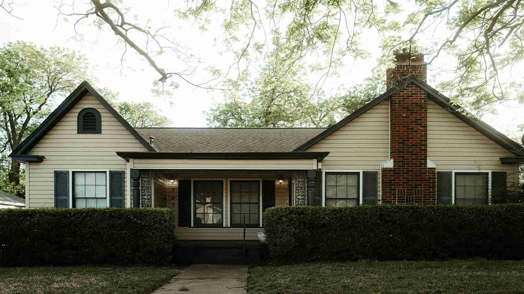 Home roof recently inspected by Texas Roofer