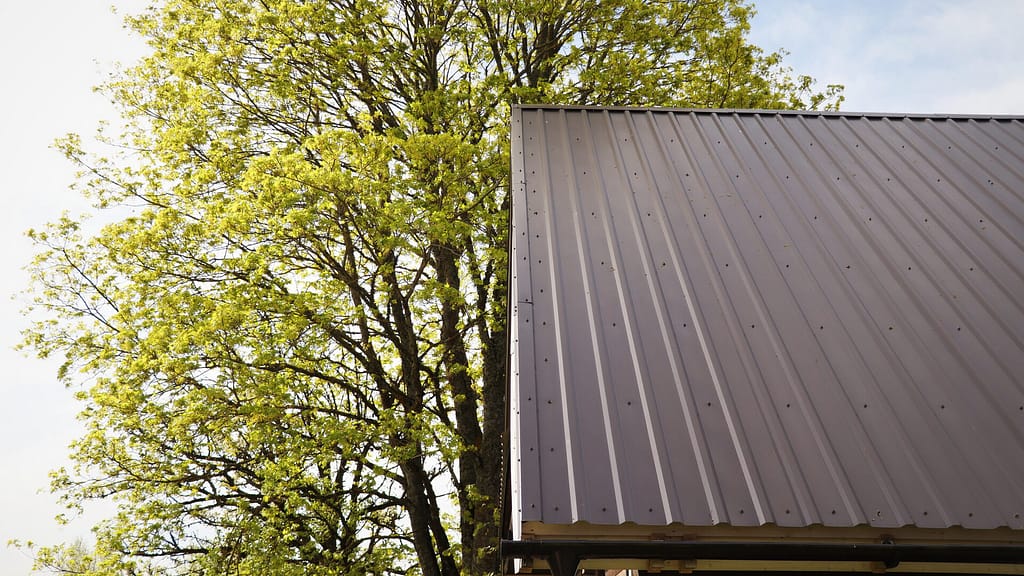 Metal roof