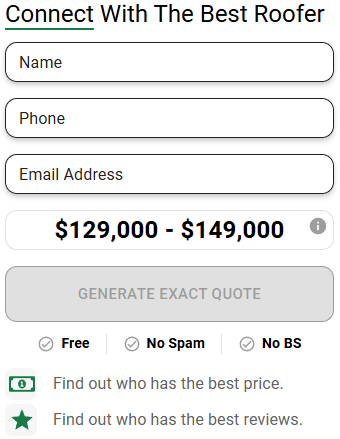 Our connect with the best roofer in your area form fill and roof details.