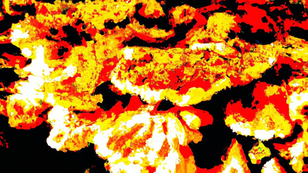 Coram, New York painted from the sky