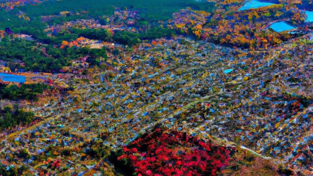 Fraser, Michigan painted from the sky