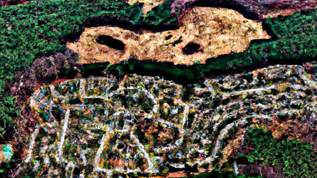 Morrow, Georgia painted from the sky