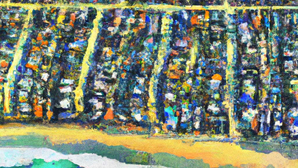 Newport Beach, California painted from the sky