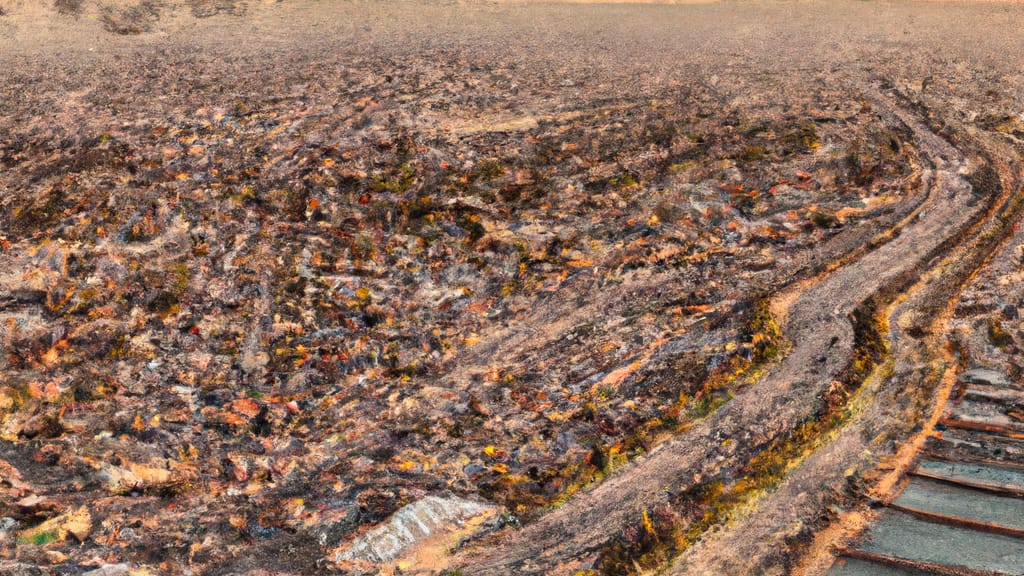 Port Hueneme, California painted from the sky