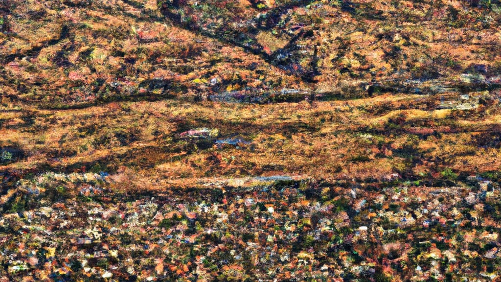 San Luis Obispo, California painted from the sky