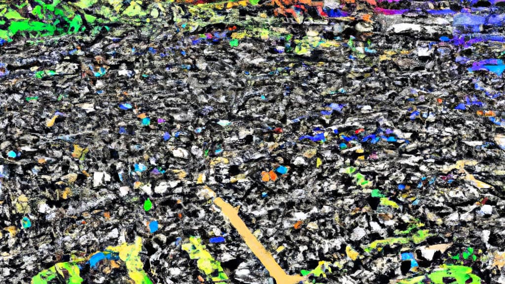 Thornton, Colorado painted from the sky