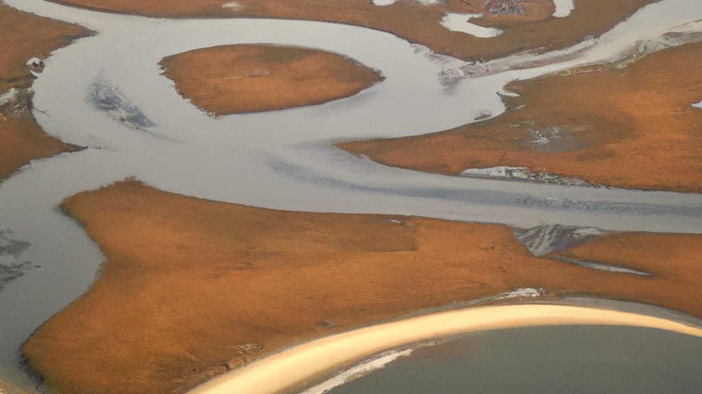 Curtis Bay, Maryland painted from the sky