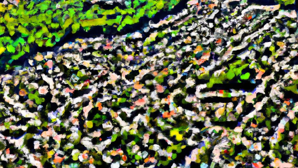 Elmsford, New York painted from the sky
