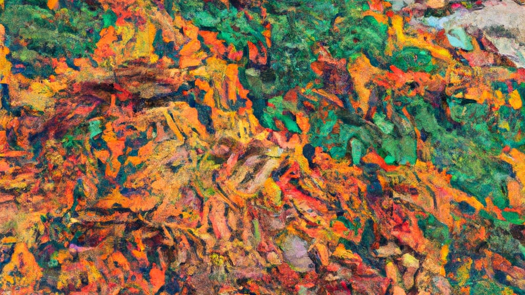 Eloise, Florida painted from the sky