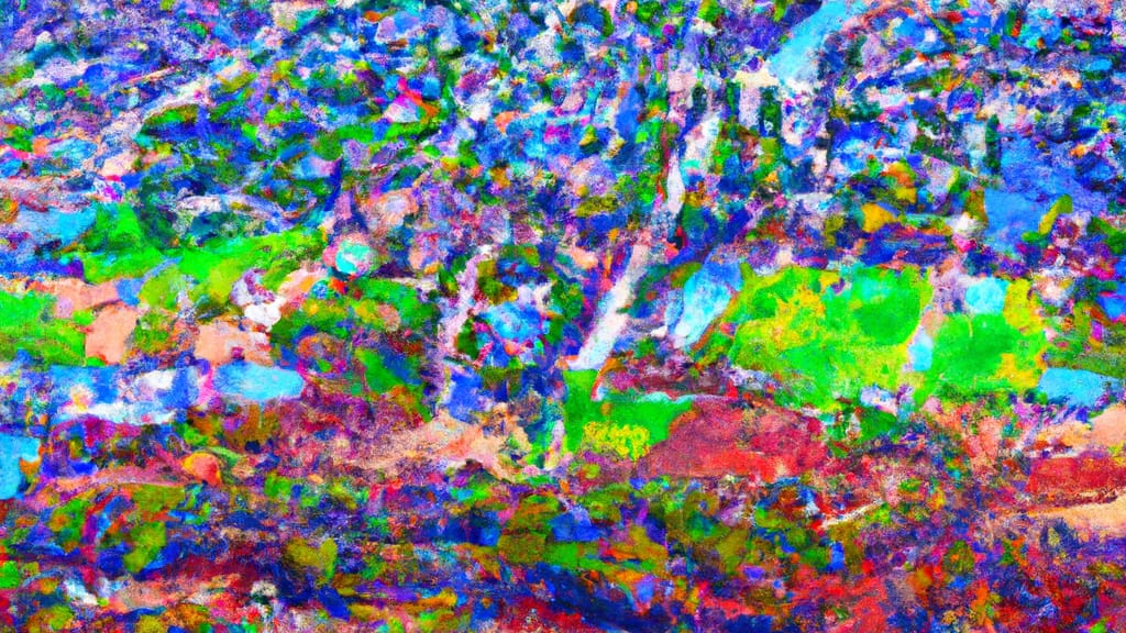 Millcreek, Utah painted from the sky
