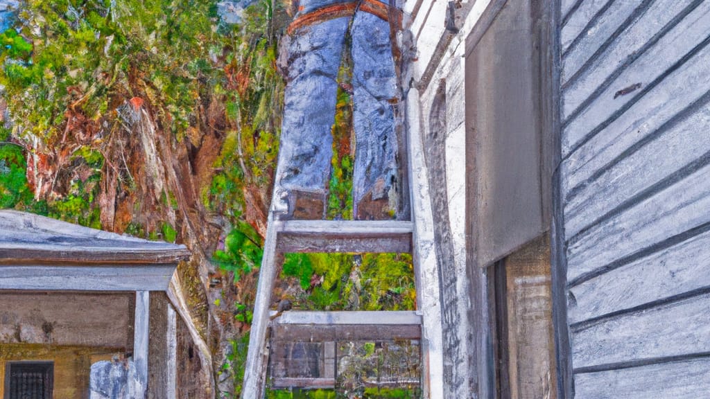 Man climbing ladder on Bonifay, Florida home to replace roof