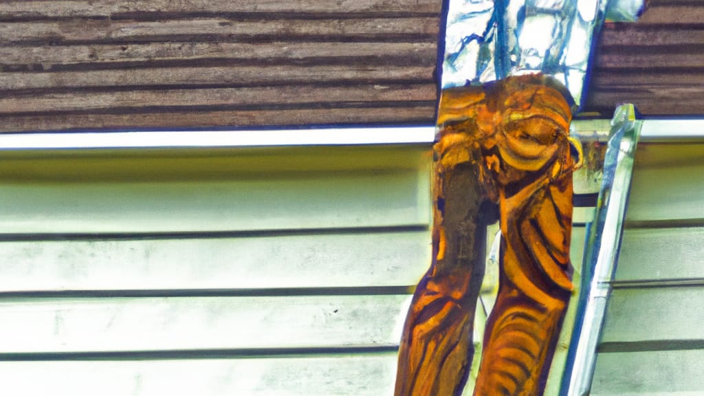 Man climbing ladder on Fairfax, Minnesota home to replace roof