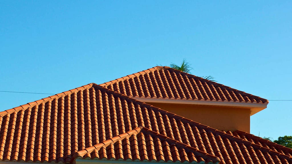 orange clay roof