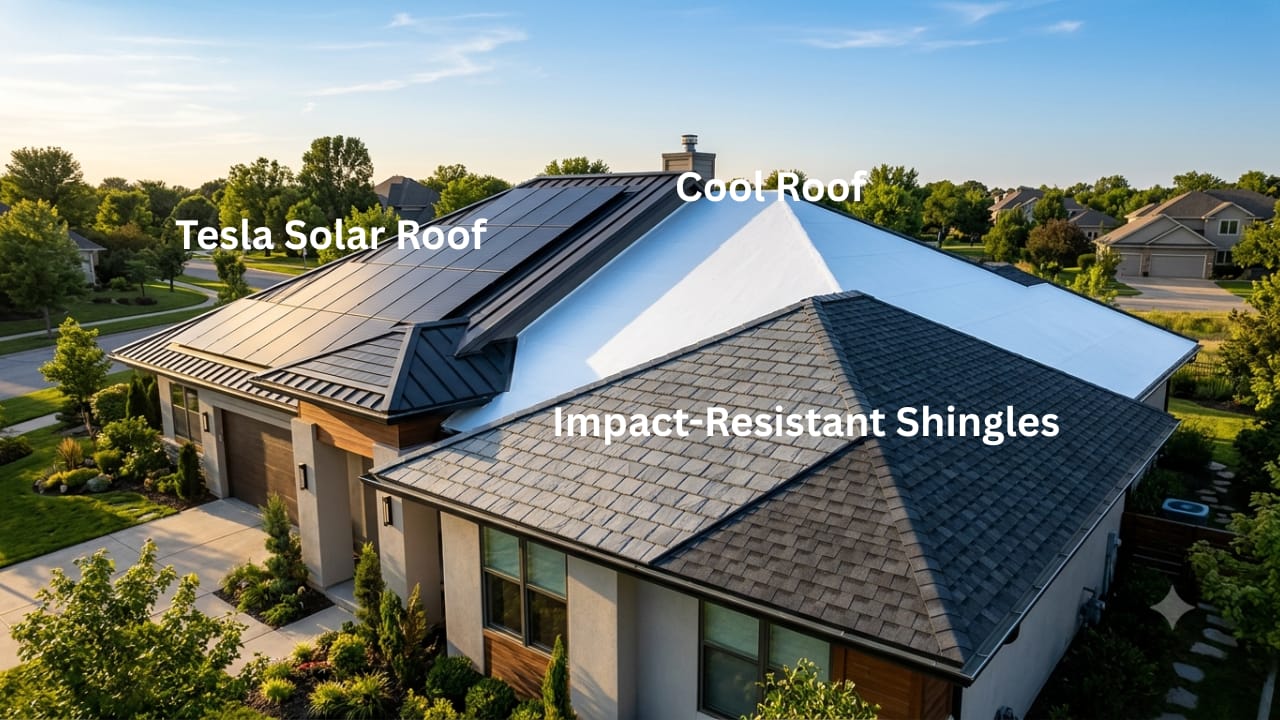 New Roofing Materials to Watch in 2026: Solar Shingles, Cool Roofs, Synthetic Slate, and Impact-Resistant Shingles