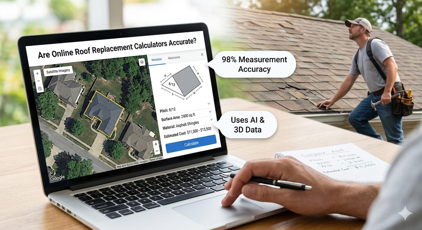 Are Online Roof Replacement Calculators Accurate?
