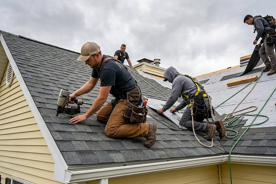 Explaining types of residential roofing shingles