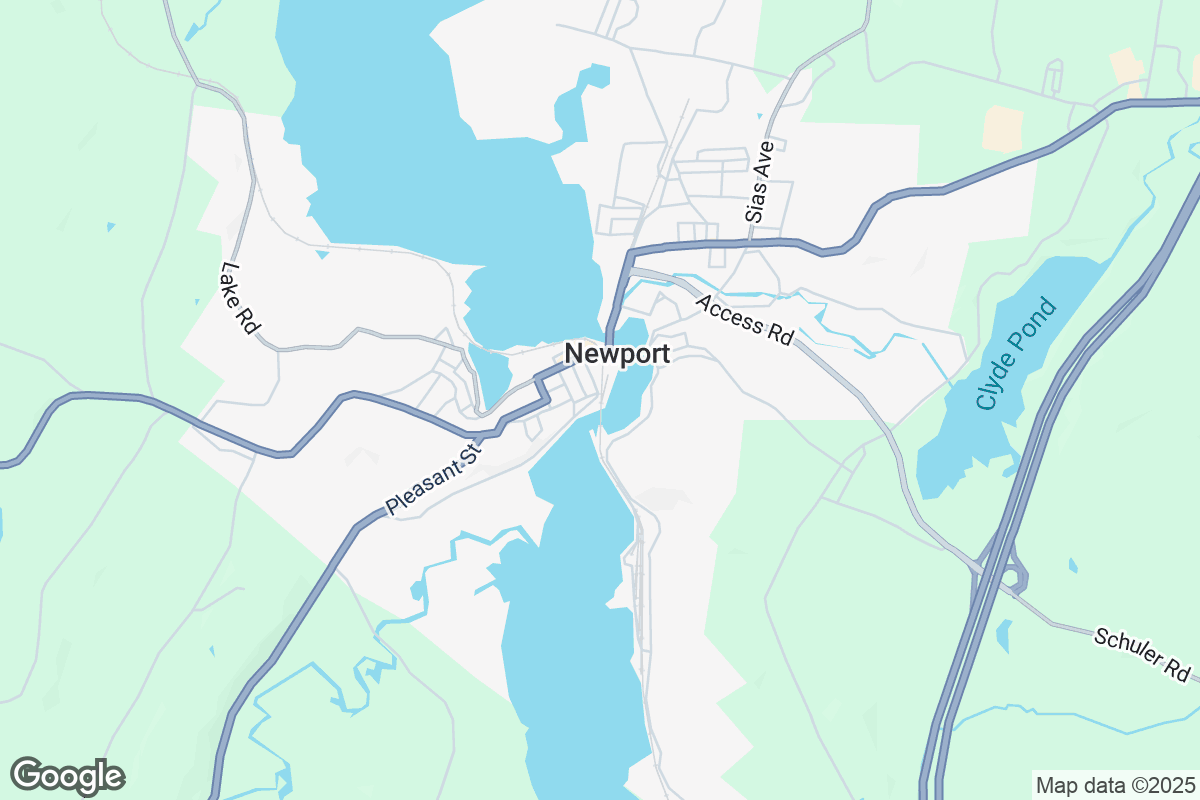 Map of Roofing Contractors in Newport, Vermont