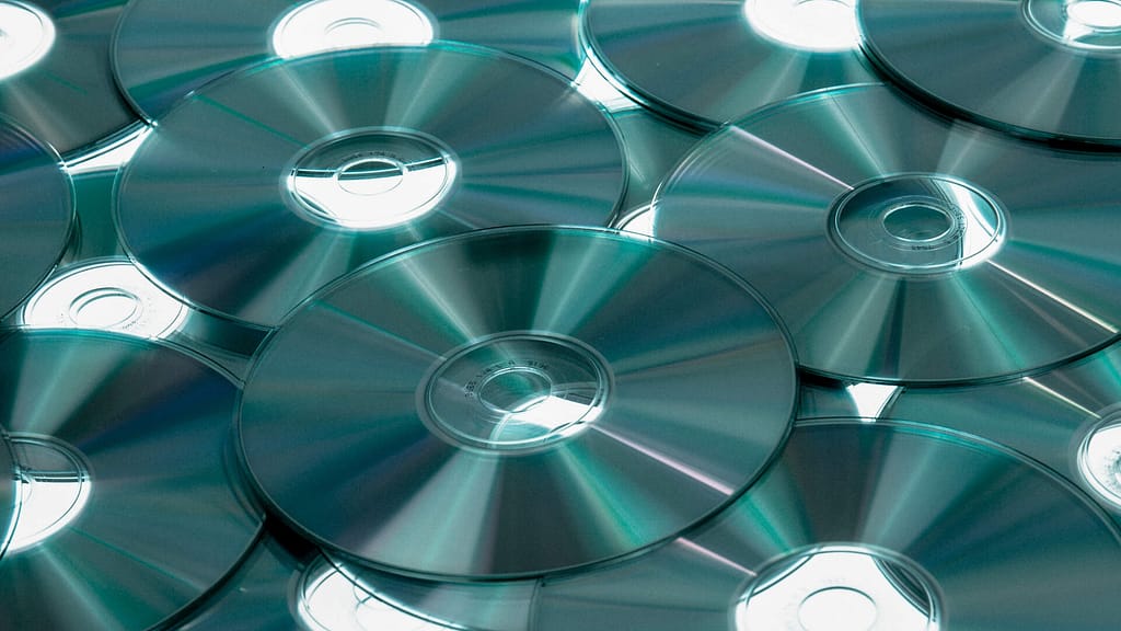 Pile of CDs
