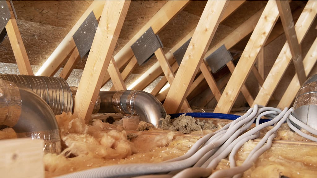 Attic insulation