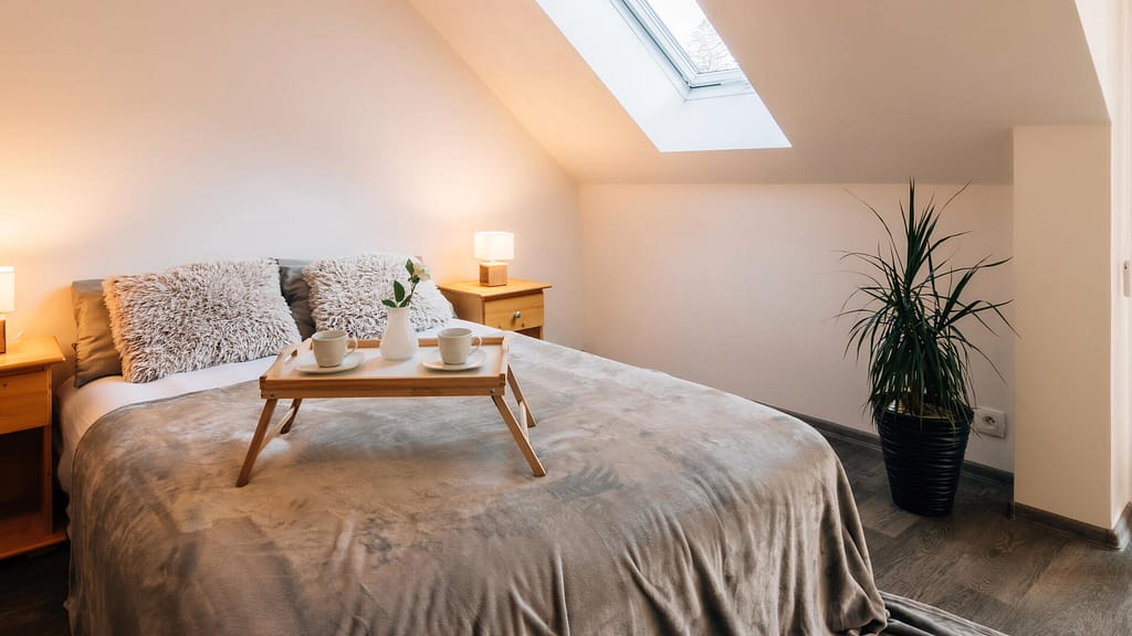 mansard roof interior