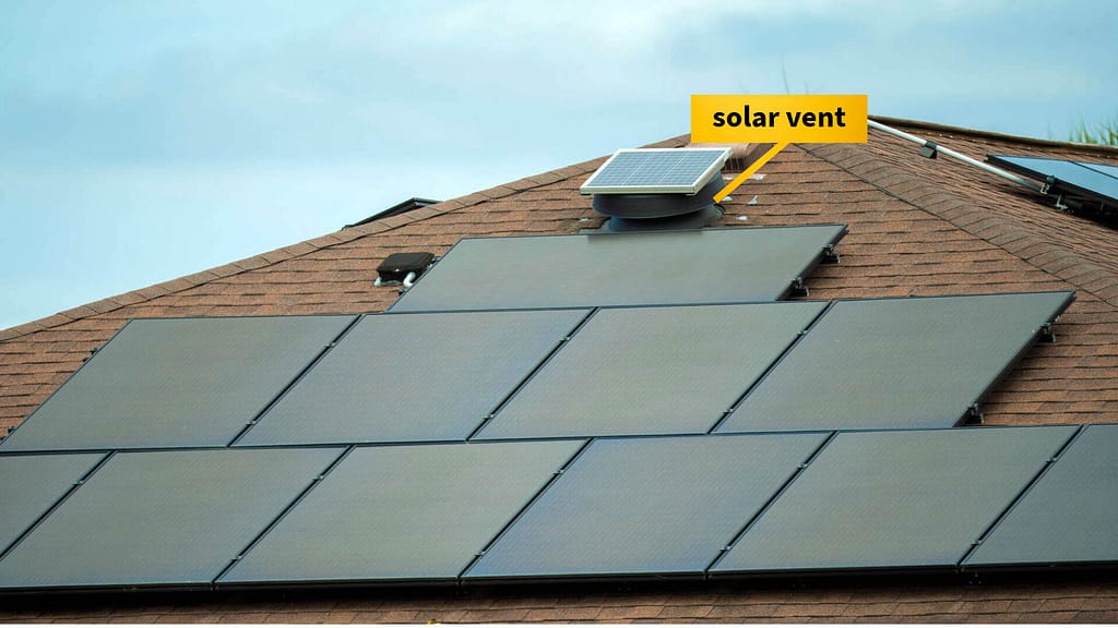 solar roof vent