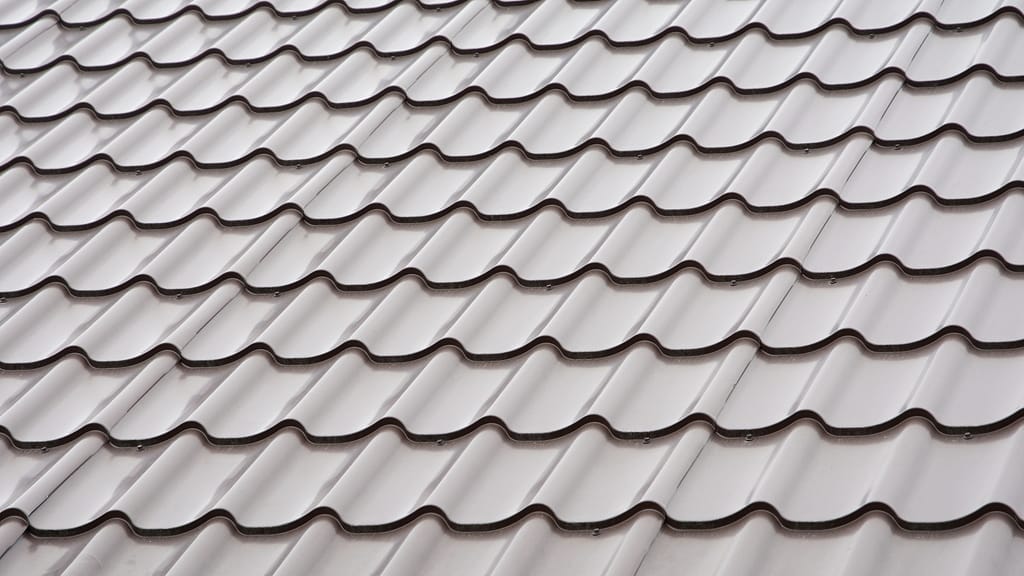 grey metal roofing