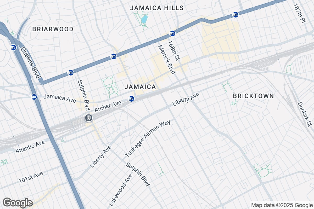 Map of Roofing Contractors in Jamaica, New York