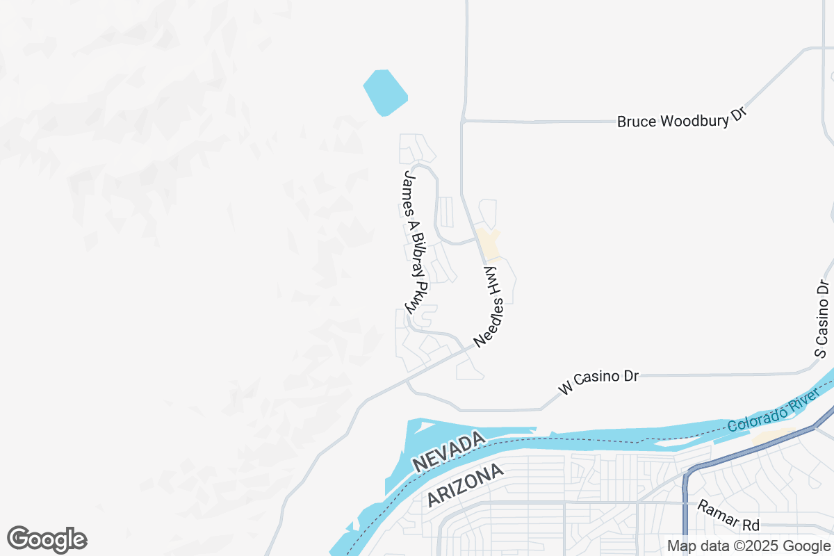 Map of Roofing Contractors in Laughlin, Nevada